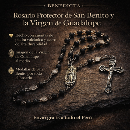 Rosario Protector de San Benito y la Virgen de Guadalupe